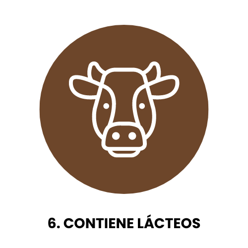 Icono de lacteos Contiene lacteos